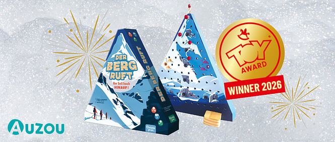 Webseite Einklinker Startseite - Toy Award